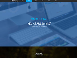 IT模板PC网站模板